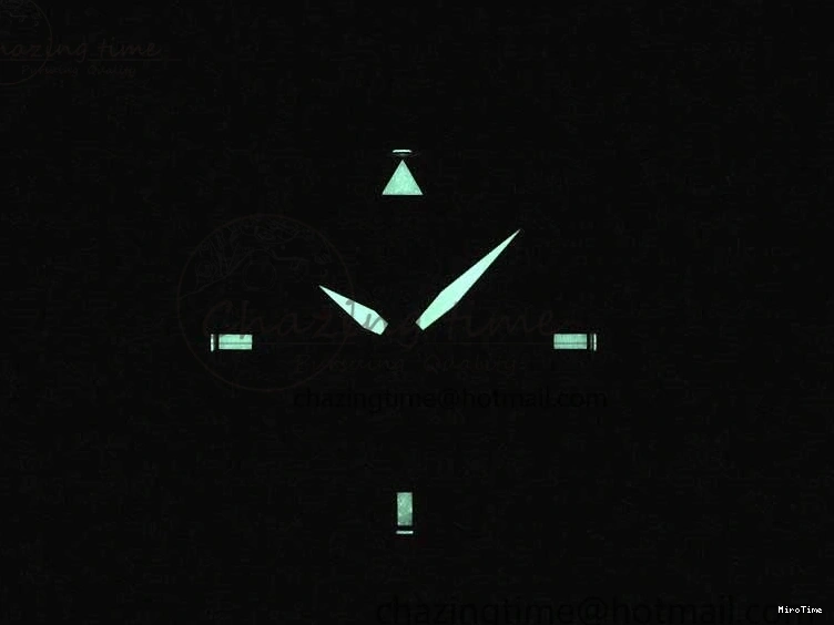 MIROTIME 0321 Pilot Chrono IW377726 ZF 1:1 Best Edition Green Dial on Brown Leather Strap A Trendsetting 7125